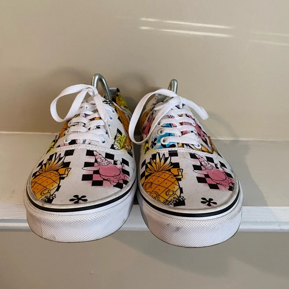 Vans SpongeBob Squarepants Authentic Size 12 Airbrush 2021 - Picture 4 of 7